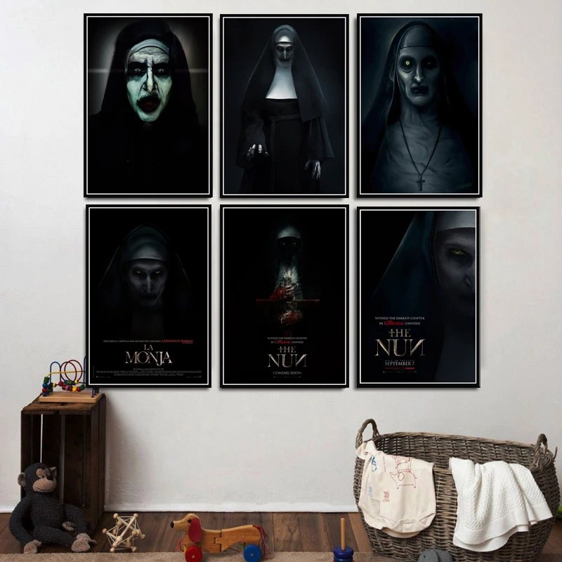 The Nun The Conjuring Classic Horror 2018 Movie Art Poster Canvas Painting Wall Picture Home Decor Posters and Prints
The Nun The Conjuring Classic Horror 2018 Movie Art Poster Canvas Painting Wall Picture Home Decor Posters and Prints