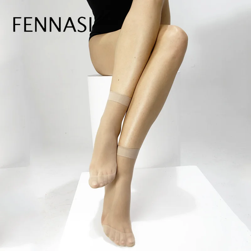 FENNASI 10 Pairs Women Thin Nylon Socks Transparent Silk Ladies Socks Thin Women's Short Socks Summer Cool Female Short Socks
FENNASI 10 Pairs Women Thin Nylon Socks Transparent Silk Ladies Socks Thin Women's Short Socks Summer Cool Female Short Socks