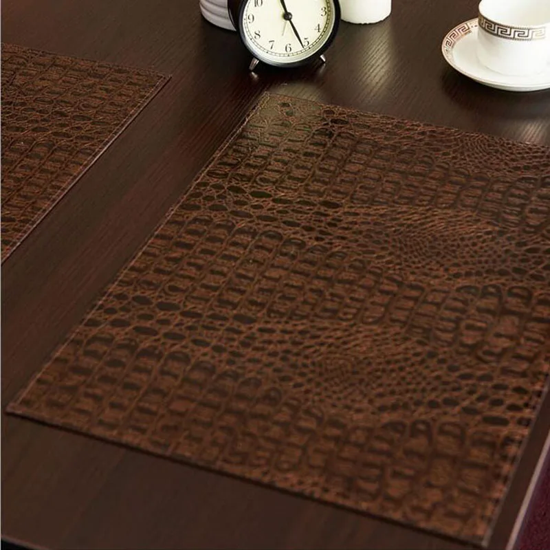 60pcs Leather Placemat Table Mat Tablecloths Pad Waterproof Tablecloth Mat Anti-Slip Pad For Home Kitchen Accessories ZA5316
60pcs Leather Placemat Table Mat Tablecloths Pad Waterproof Tablecloth Mat Anti-Slip Pad For Home Kitchen Accessories ZA5316