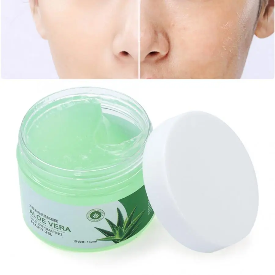 160ML Natural Aloe Vera Facial Exfoliating Gel Deep Cleansing Moisturizing Scrub Cream
160ML Natural Aloe Vera Facial Exfoliating Gel Deep Cleansing Moisturizing Scrub Cream