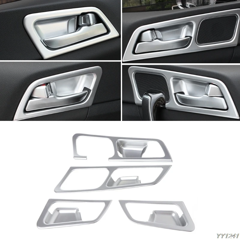 4 Pcs LHD Chrome Inside Door Handle Frame Trim Cover For Kia Sportage QL 2016 2018 Styling Interior Decoration Accessories
4 Pcs LHD Chrome Inside Door Handle Frame Trim Cover For Kia Sportage QL 2016 2018 Styling Interior Decoration Accessories