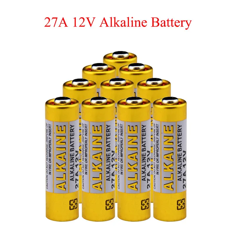 10pcs/lot 12V 27A MN27 27A L828 A27 Super Alkaline battery For Doorbell Remote Control Flashlight
10pcs/lot 12V 27A MN27 27A L828 A27 Super Alkaline battery For Doorbell Remote Control Flashlight