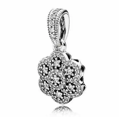 Authentic 925 Sterling Silver Bead Charm Crystallised Floral Necklace Pendant Beads Fit Pandora Bracelet & Necklace Jewelry
Authentic 925 Sterling Silver Bead Charm Crystallised Floral Necklace Pendant Beads Fit Pandora Bracelet & Necklace Jewelry