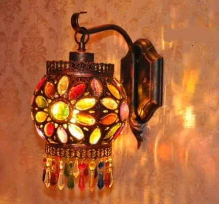 Bohemia Wall Lamps Mediterranean hanging coffee shop bar crystal bedroom lights Southeast Asia LU726248
Bohemia Wall Lamps Mediterranean hanging coffee shop bar crystal bedroom lights Southeast Asia LU726248