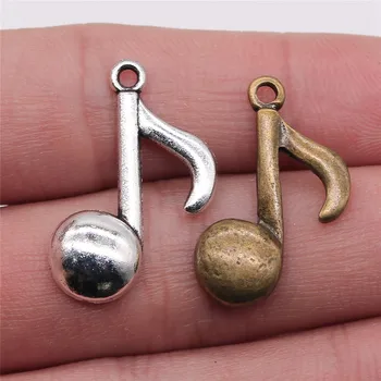 WYSIWYG 8pcs 22x17mm Pendant Musical Note Musical Note Charm Pendants For Jewelry Making Musical Note Pendants
WYSIWYG 8pcs 22x17mm Pendant Musical Note Musical Note Charm Pendants For Jewelry Making Musical Note Pendants