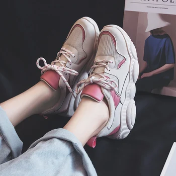 Leader Show Athletic Shoes For Woman Lace-up Trend Rubber Women Sneakers Brand Run Shoes Zapatillas Mujer 2019 Woman Shoes Light
Leader Show Athletic Shoes For Woman Lace-up Trend Rubber Women Sneakers Brand Run Shoes Zapatillas Mujer 2019 Woman Shoes Light