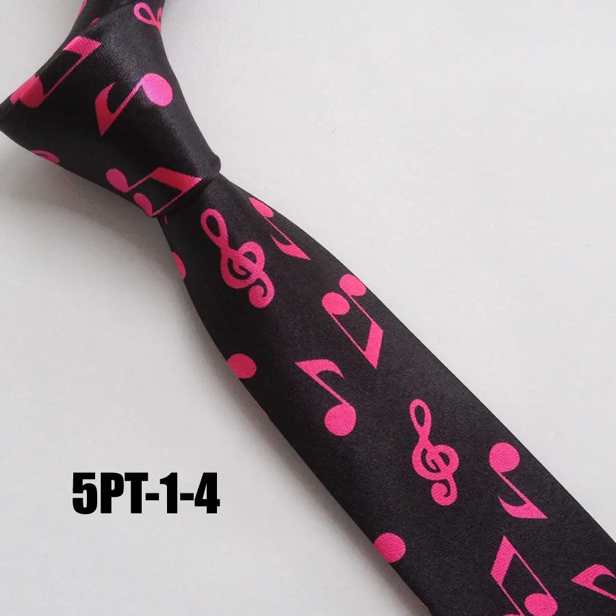 5cm Popular Men Casual Narrow Ties Fashion Printed Necktie Black with Red Musical Notes Gravata
5cm Popular Men Casual Narrow Ties Fashion Printed Necktie Black with Red Musical Notes Gravata