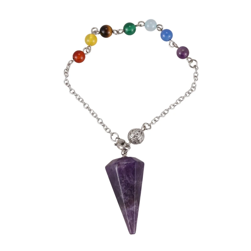Aura treatment crystal exploration point pendant divination metaphysics spirit chakra Bracelets
Aura treatment crystal exploration point pendant divination metaphysics spirit chakra Bracelets