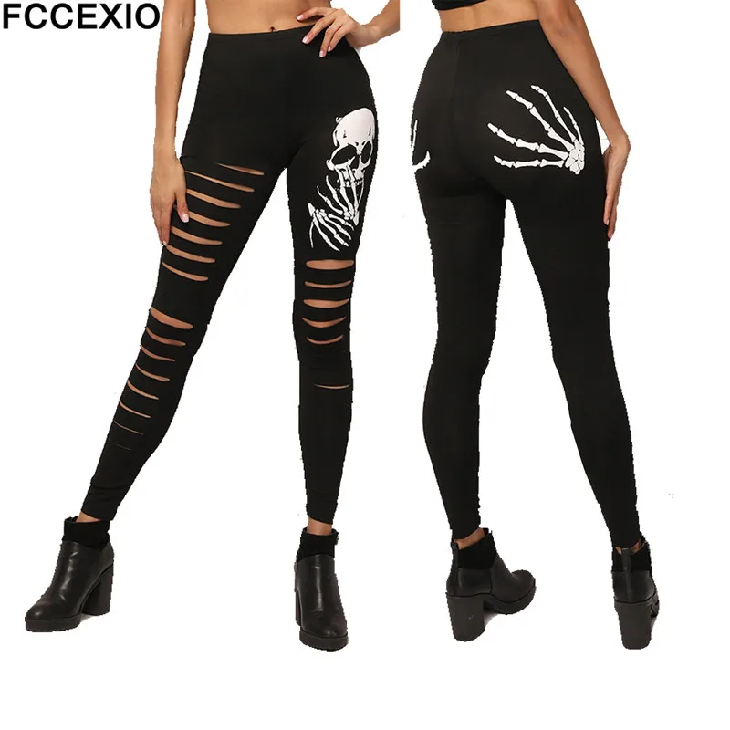 FCCEXO Wholesale 3D Printed High Elasticity Women Legging Skull Ghost Claw Pattern Black Fitness Leggings High Waist Woman Pants
FCCEXO Wholesale 3D Printed High Elasticity Women Legging Skull Ghost Claw Pattern Black Fitness Leggings High Waist Woman Pants