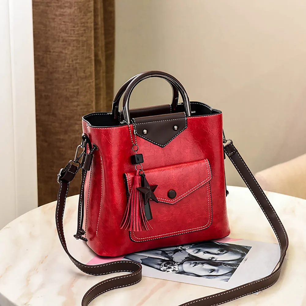 Shoulder Bag For Women 2019 Fashion Vintage Solid Women Messenger Bags Ladies Totes Crossbody Bags Casual Luxury Handbags mujer
Shoulder Bag For Women 2019 Fashion Vintage Solid Women Messenger Bags Ladies Totes Crossbody Bags Casual Luxury Handbags mujer