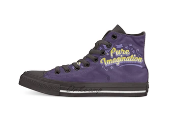 Pure Imagination Willy Wonka Casual High Top Canvas shoes sneakers Light Walking Shoes
Pure Imagination Willy Wonka Casual High Top Canvas shoes sneakers Light Walking Shoes