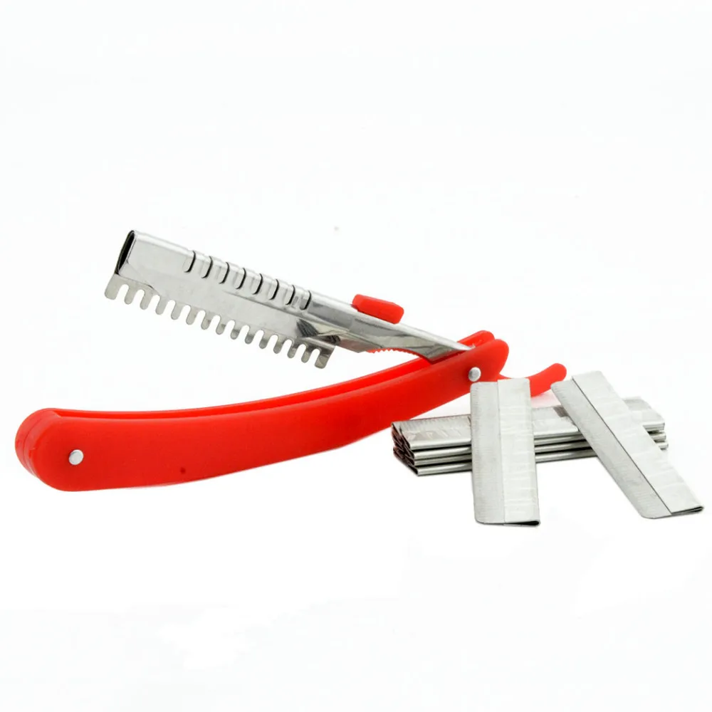 ZY Dual-use Men Straight Blade Shaving Razor Barber Hair Cutting Trimmer Shaving Shave Beard Knife Stylist Hairdressing
ZY Dual-use Men Straight Blade Shaving Razor Barber Hair Cutting Trimmer Shaving Shave Beard Knife Stylist Hairdressing