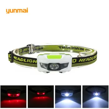 yunmau mini LED Headlamp 600lm Waterproof R3+2*LED AAA Led Headlight Fishing Camping Outdoor Lighting Head Lamp 4 Modes M11
yunmau mini LED Headlamp 600lm Waterproof R3+2*LED AAA Led Headlight Fishing Camping Outdoor Lighting Head Lamp 4 Modes M11