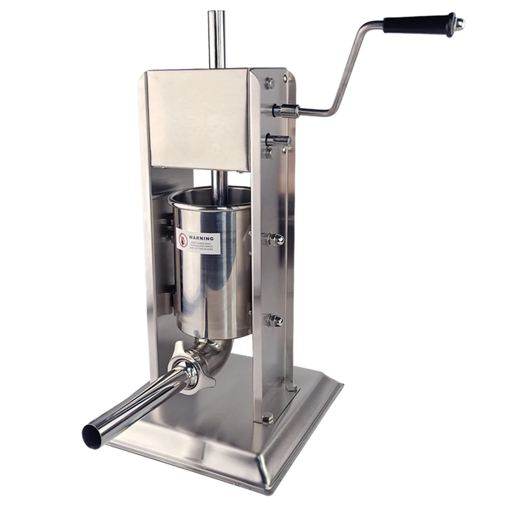 Stainless Steel Manual Sausage Stuffer Filler Filling for Sausage Commercial Sausage Maker Machine For Home Kitchen
Stainless Steel Manual Sausage Stuffer Filler Filling for Sausage Commercial Sausage Maker Machine For Home Kitchen