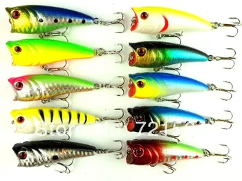 150pcs Popper 6CM 7G 10 colors(PO018)2.36 in./0.25 ozTop water fishing lures wobble bass fishing baits pesca fishing tackles
150pcs Popper 6CM 7G 10 colors(PO018)2.36 in./0.25 ozTop water fishing lures wobble bass fishing baits pesca fishing tackles