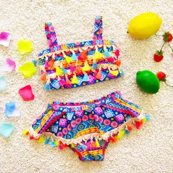 Bohemian toddler baby girls tassels swimsuit bikini set little girls two pieces swimsuit bathing suit beach wear stylish
Bohemian toddler baby girls tassels swimsuit bikini set little girls two pieces swimsuit bathing suit beach wear stylish