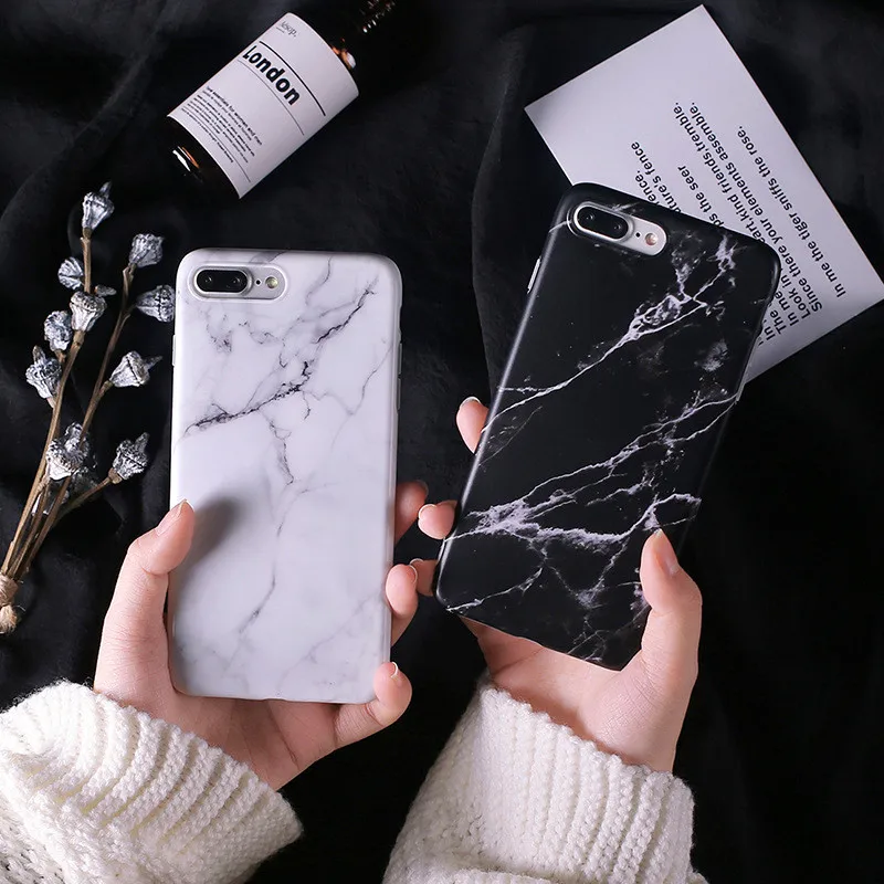 Fashion Black White Marble Phone Case For iphone 6 6s plus Soft TPU Stone Texture case For iPhone X 8plus 7plus back cover coque
Fashion Black White Marble Phone Case For iphone 6 6s plus Soft TPU Stone Texture case For iPhone X 8plus 7plus back cover coque