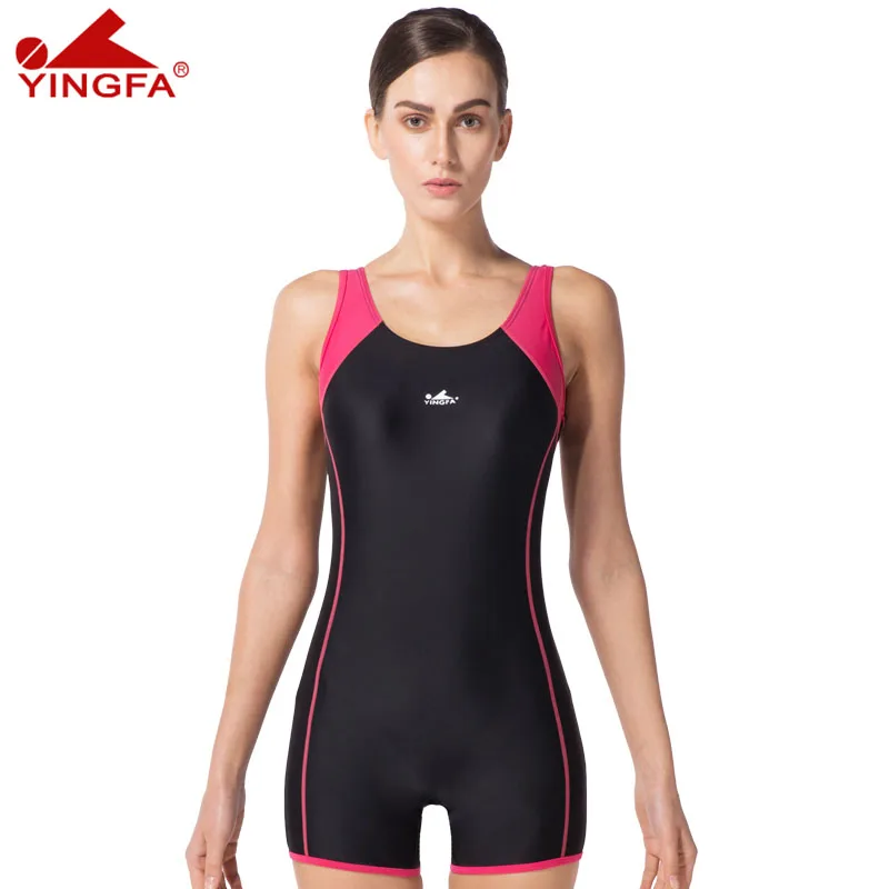 Yingfa YF1662 swimwear Female Siamese Boxer Slim Racing Sports Chlorine-resistant two-sided waterproof Swimsuit women's swimming
Yingfa YF1662 swimwear Female Siamese Boxer Slim Racing Sports Chlorine-resistant two-sided waterproof Swimsuit women's swimming