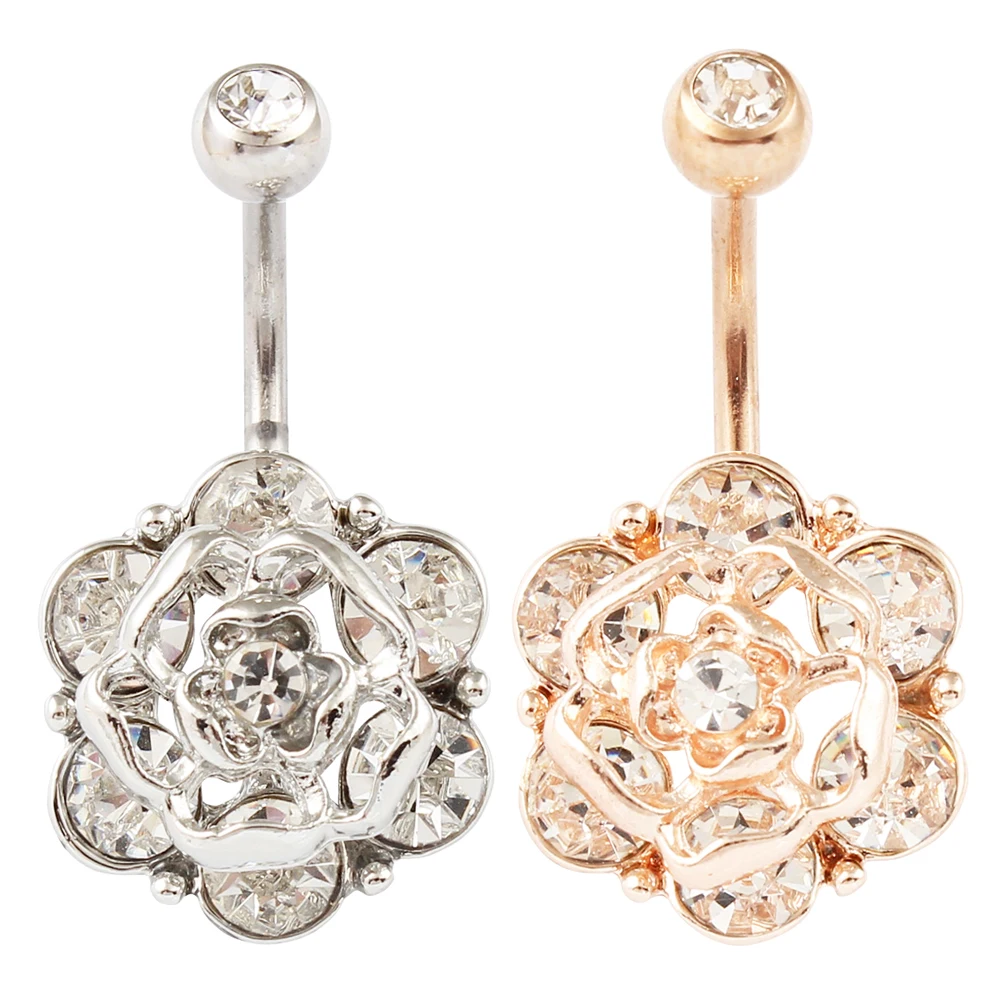 Body piercing flower wholesale 14G Stainless Steel bar 10mm piercing jewelry belly button rings free shipping navel rings
Body piercing flower wholesale 14G Stainless Steel bar 10mm piercing jewelry belly button rings free shipping navel rings