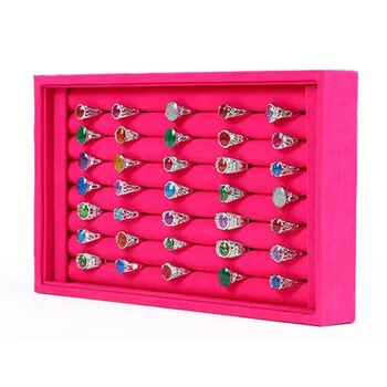 Jewelry Rings Display Tray Velvet Fashion Accessories Case Jewelry Storage Box Amazing
Jewelry Rings Display Tray Velvet Fashion Accessories Case Jewelry Storage Box Amazing