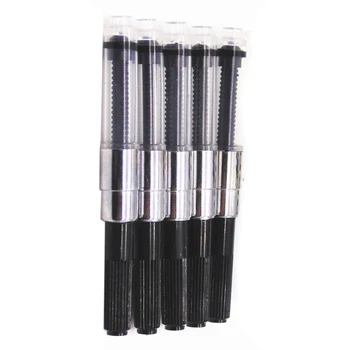 JINHAO 5pcs fountain Pen Ink Converter Ink Reservoir New Suitable for all types Black
JINHAO 5pcs fountain Pen Ink Converter Ink Reservoir New Suitable for all types Black