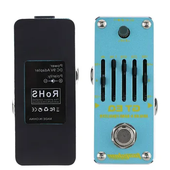 AROMA AEG-3 GT EQ Guitar Pedal Analog 5-Band Equalizer Electric Guitar Mini Single Effect with True Bypass Guitar Accessories
AROMA AEG-3 GT EQ Guitar Pedal Analog 5-Band Equalizer Electric Guitar Mini Single Effect with True Bypass Guitar Accessories