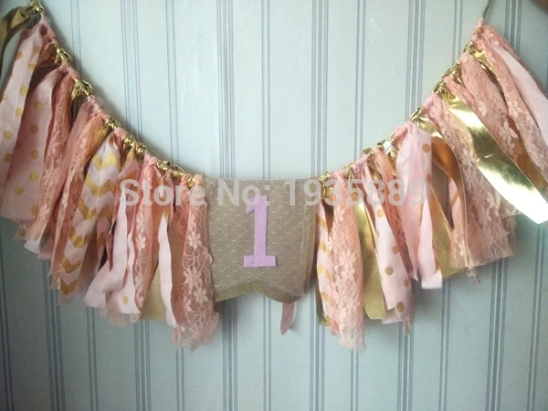 Blush Pink and gold highchair buntings Free shipping peach inspired first year birthday garlands
Blush Pink and gold highchair buntings Free shipping peach inspired first year birthday garlands