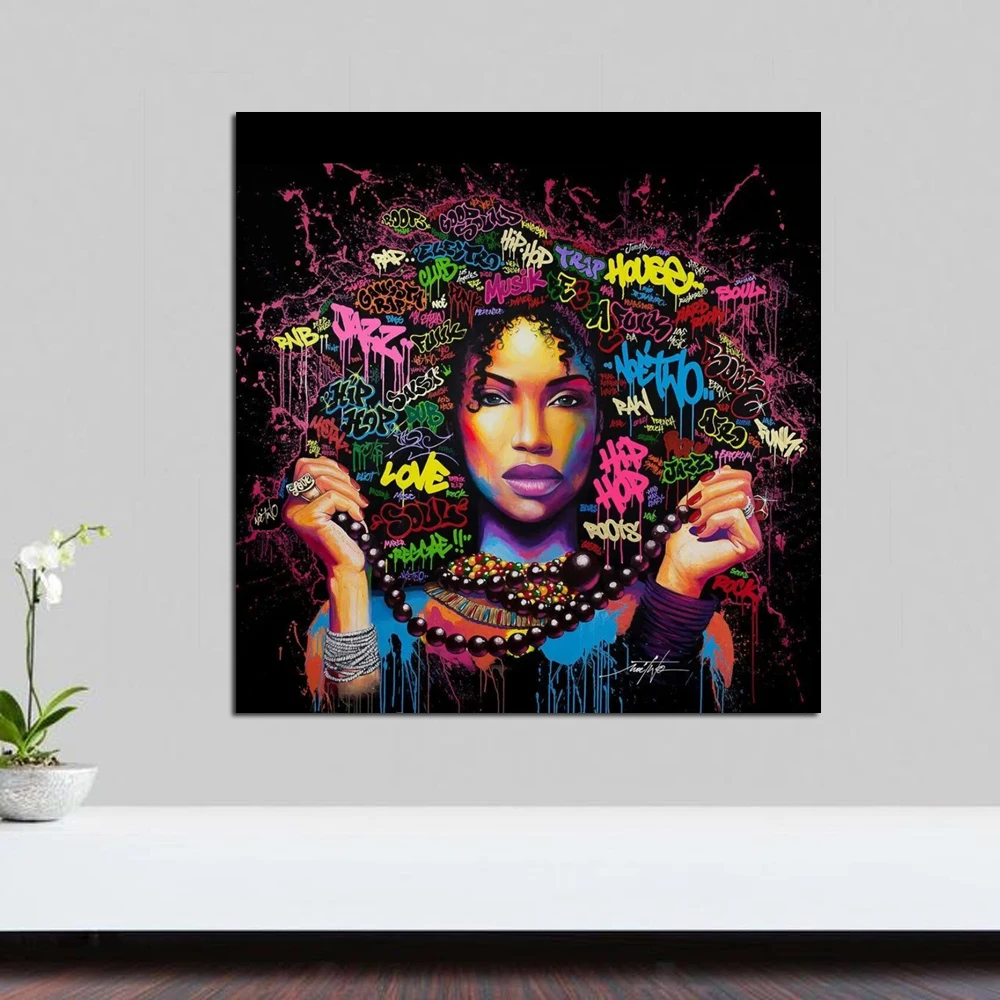 Africa American Woman Poster Wall Art Canvas Print Fabric Poster Or Canvas Painting Decor Unframed
Africa American Woman Poster Wall Art Canvas Print Fabric Poster Or Canvas Painting Decor Unframed