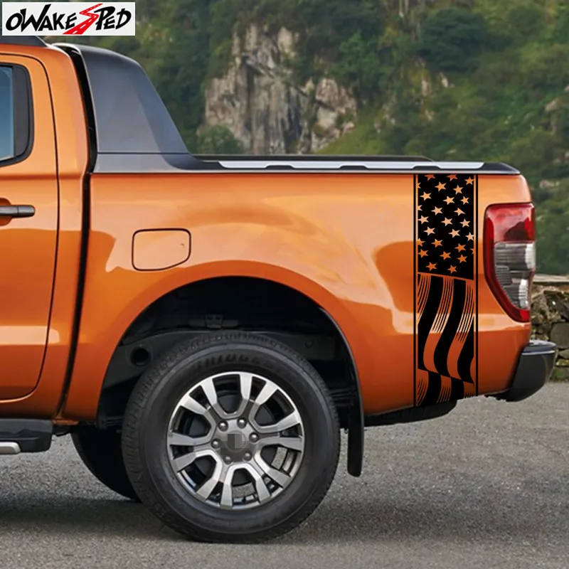 US Flag Graphics Decals Pickup Truck Bed Both Side Decor Sticker Sport Stripes Decals Auto Body Accessories Waterproof Stickers 
US Flag Graphics Decals Pickup Truck Bed Both Side Decor Sticker Sport Stripes Decals Auto Body Accessories Waterproof Stickers