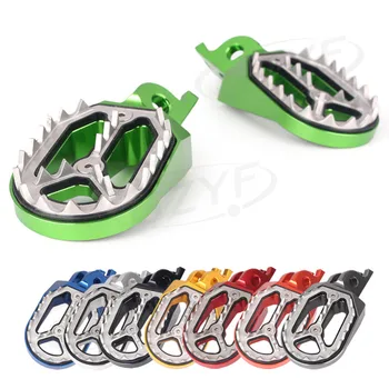 For Kawasaki KX250 KX250F KX450F KLX450 Sharp Teeth Racing Foot Pegs Rest Footrests Footpegs Motorbike Accessories CNC Aluminum
For Kawasaki KX250 KX250F KX450F KLX450 Sharp Teeth Racing Foot Pegs Rest Footrests Footpegs Motorbike Accessories CNC Aluminum