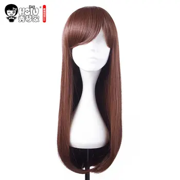 HSIU NEW High quality D.Va O W 0verwatch Game cosplay wig Brownish red cowtume play wigs Halloween costumes hair free shipping
HSIU NEW High quality D.Va O W 0verwatch Game cosplay wig Brownish red cowtume play wigs Halloween costumes hair free shipping