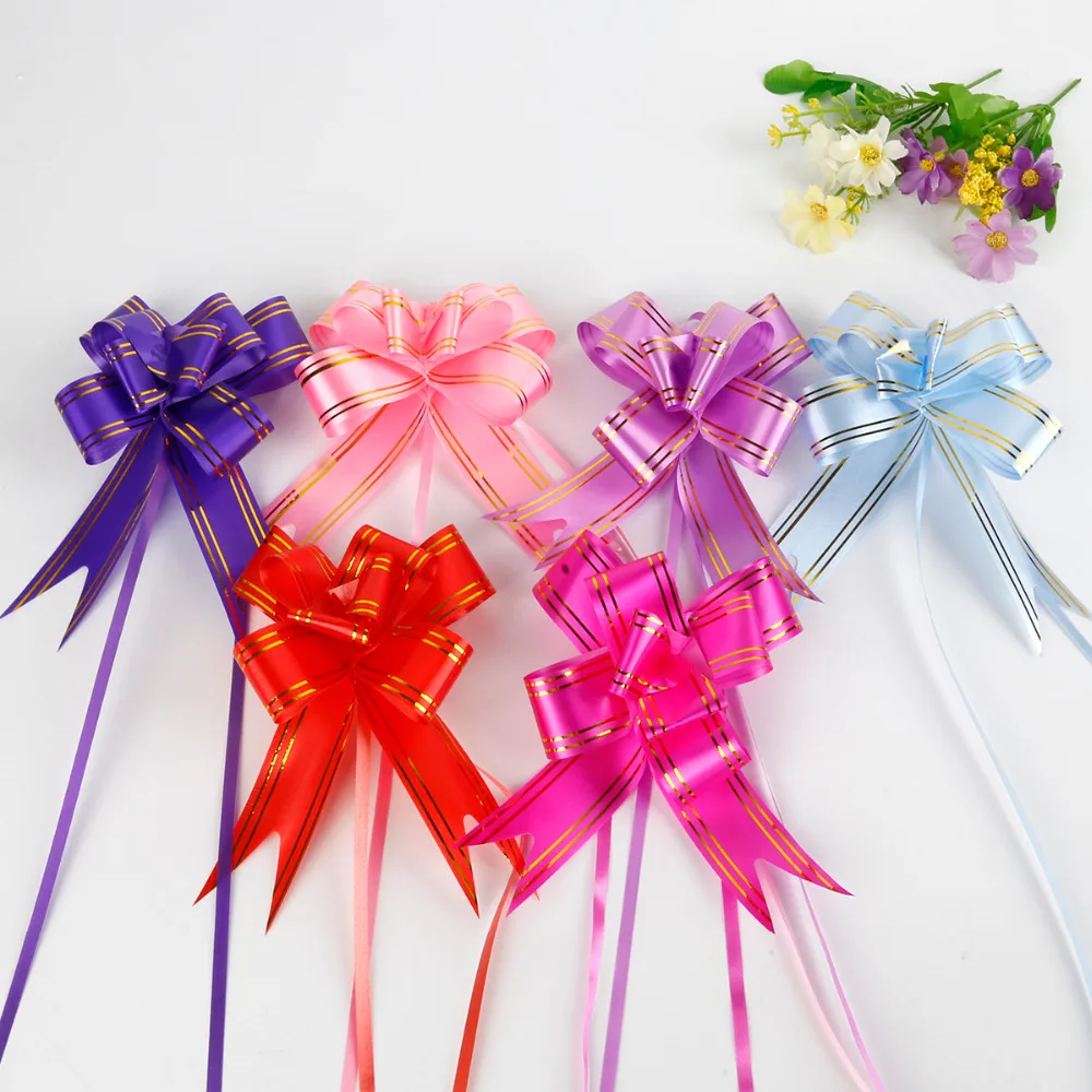 10Pcs/lot Multi Colors Gift Packing Pull Bow Ribbons Gift Wrapping For DIY Wedding Birthday Party Decoration Pullbows
10Pcs/lot Multi Colors Gift Packing Pull Bow Ribbons Gift Wrapping For DIY Wedding Birthday Party Decoration Pullbows