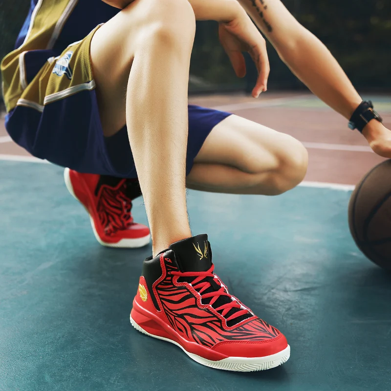 2019 New Style Sneakers High-top Basketball Shoes for Men&Women Lightweight Cushioning Sport Shoes Outdoor Basketball Boot
2019 New Style Sneakers High-top Basketball Shoes for Men&Women Lightweight Cushioning Sport Shoes Outdoor Basketball Boot