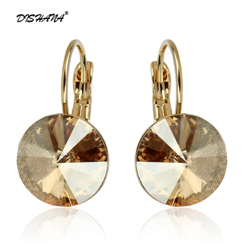 Fashion Jewelry Gold-Color Earring For Women Austrian Crystal Purple Drop Earrings Stone Pendientes Mujer Moda Earing E0001
Fashion Jewelry Gold-Color Earring For Women Austrian Crystal Purple Drop Earrings Stone Pendientes Mujer Moda Earing E0001