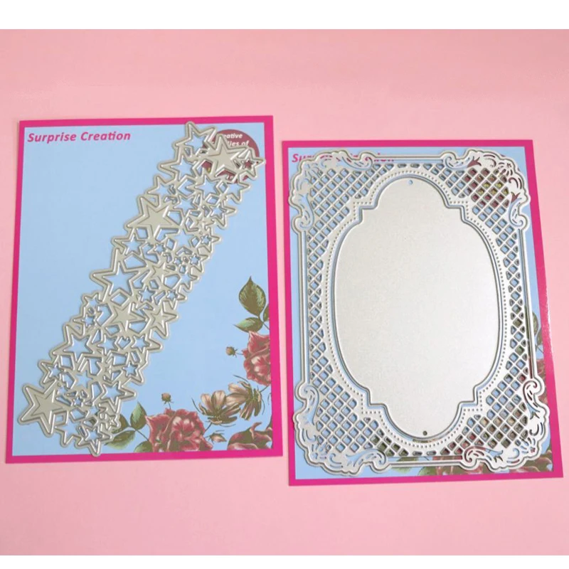 Surprise Creation 2-Set Combination dies Lattice frame & Twinkle star Cardmaking & Scrapbooking
Surprise Creation 2-Set Combination dies Lattice frame & Twinkle star Cardmaking & Scrapbooking