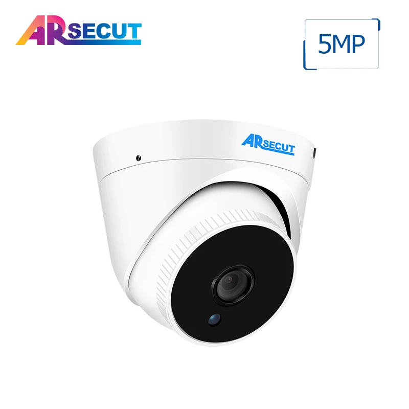 ARSECUT IP Camera PoE 5MP HD Indoor Waterproof Infrared CCTV Camera Network Waterproof Security Camera 30M IR Distance ONVIF
ARSECUT IP Camera PoE 5MP HD Indoor Waterproof Infrared CCTV Camera Network Waterproof Security Camera 30M IR Distance ONVIF