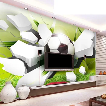 Personalized Customization 3D Stereo Broken Football Mural Wallpaper Kid's Room Living Room Home Decor Papel De Parede Infantil
Personalized Customization 3D Stereo Broken Football Mural Wallpaper Kid's Room Living Room Home Decor Papel De Parede Infantil