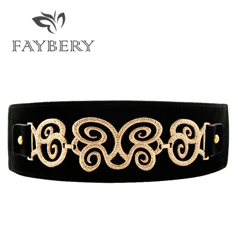 Boho Golden Flower Black Belts for Women Jeans Belt Luxury Brand Elastic Wide Waist Belt for Party Dresses Female Waistband
Boho Golden Flower Black Belts for Women Jeans Belt Luxury Brand Elastic Wide Waist Belt for Party Dresses Female Waistband