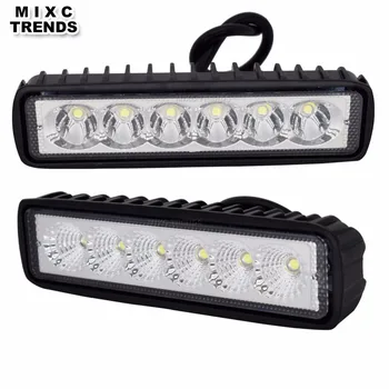 MIXC TRENDS 18W 12V LED Work Fog Light Bar Spotlight Flood Lamp Driving Offroad LED DRL Car Lights for Jeep Toyota SUV 4WD Truck
MIXC TRENDS 18W 12V LED Work Fog Light Bar Spotlight Flood Lamp Driving Offroad LED DRL Car Lights for Jeep Toyota SUV 4WD Truck