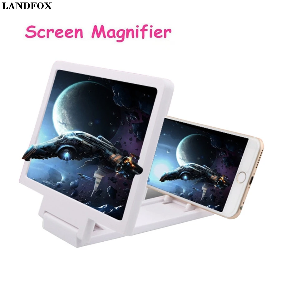 LANDFOX Newest Mobile Phone Screen Magnifier Eyes Protection Display 3D Video Screen Amplifier Folding Enlarged Expander Stand
LANDFOX Newest Mobile Phone Screen Magnifier Eyes Protection Display 3D Video Screen Amplifier Folding Enlarged Expander Stand