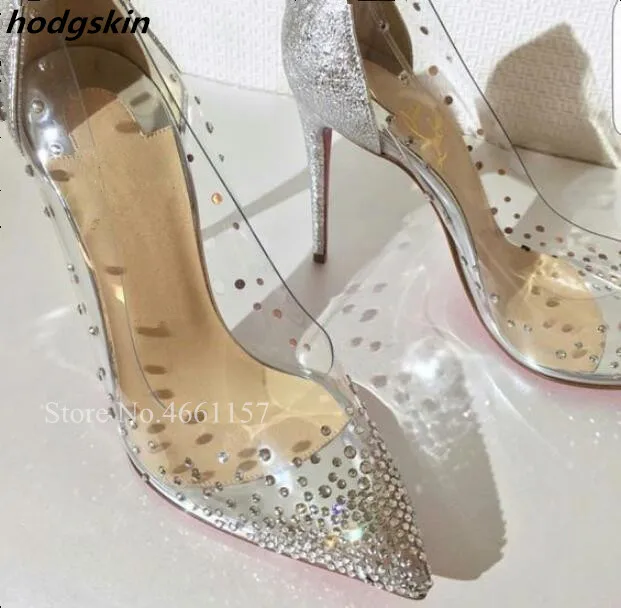 2019 Luxury Rhinestone Shiny Clear PVC Leather Slip On Women Pumps 12cm 10CM Thin High Heels Crystals Wedding Party Shoes
2019 Luxury Rhinestone Shiny Clear PVC Leather Slip On Women Pumps 12cm 10CM Thin High Heels Crystals Wedding Party Shoes