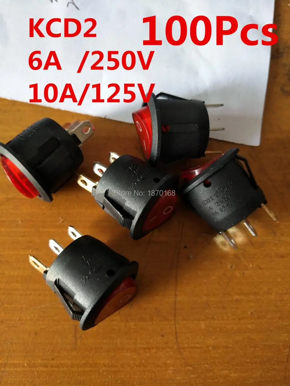 100 шт./лот x AC 6A/250V 10A/125V Вкл/Выкл Два 2 положения SPST красный свет лампы оснастки в круглый Кулисный переключатель лодки
100 шт./лот x AC 6A/250V 10A/125V Вкл/Выкл Два 2 положения SPST красный свет лампы оснастки в круглый Кулисный переключатель лодки