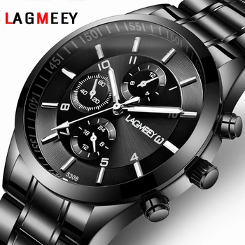 Top Brand Men's Watch Business Casual Fashion Waterproof Black Quartz Watches Military Wristwatch Male Clock Relogio Masculino
Top Brand Men's Watch Business Casual Fashion Waterproof Black Quartz Watches Military Wristwatch Male Clock Relogio Masculino