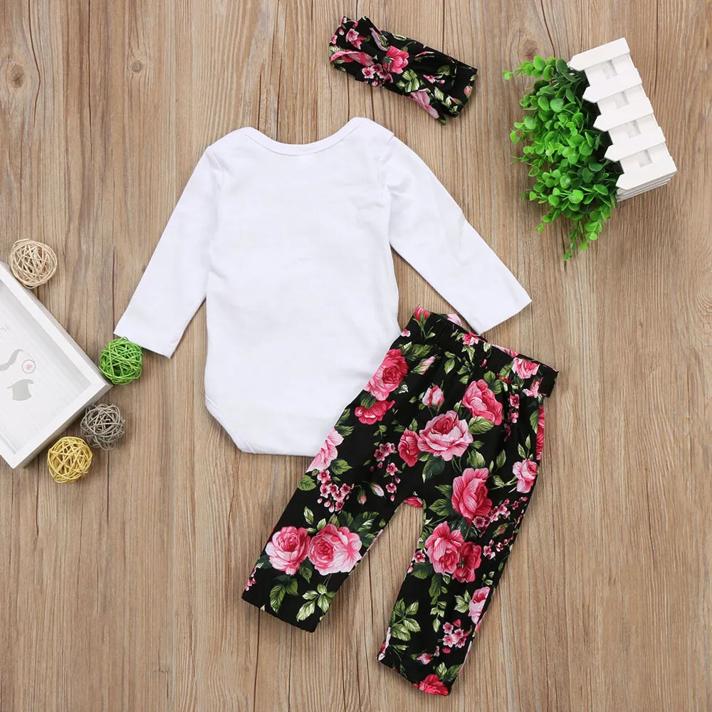 Infant Baby Girls Rabbit Romper +Floral Pants Headband 3PCS Easter Outfits Set Size 70-100 Outfit 2019
Infant Baby Girls Rabbit Romper +Floral Pants Headband 3PCS Easter Outfits Set Size 70-100 Outfit 2019