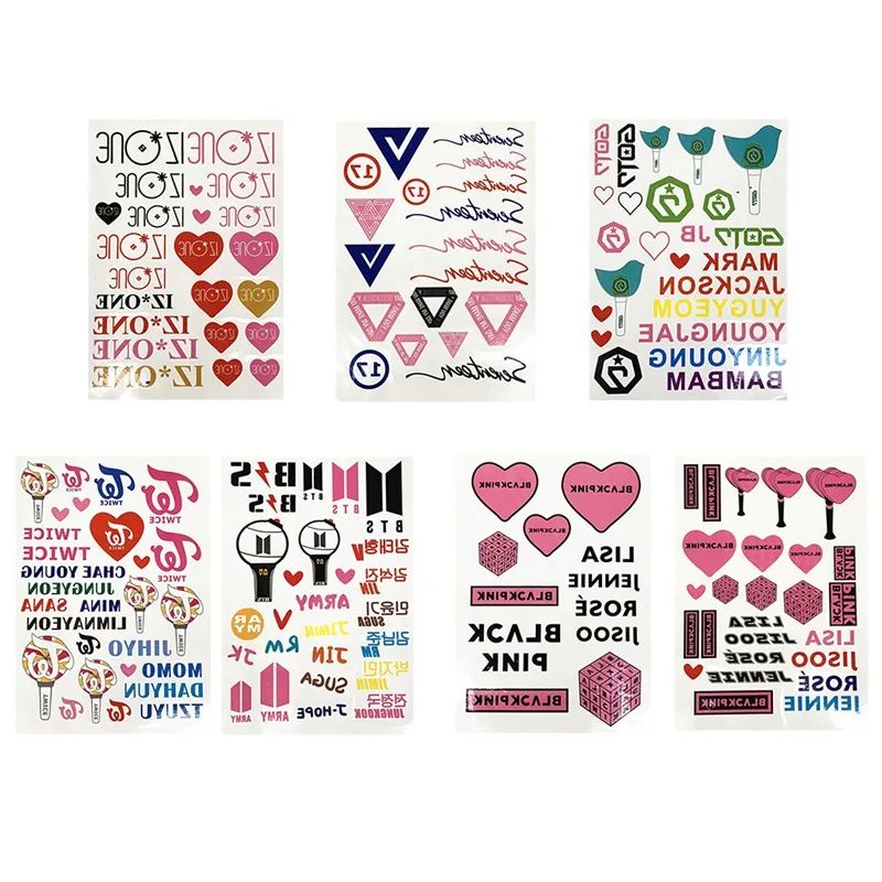 Kpop IZONE Twice DIY Stickers GOT7 Cute Bubble Sticker For Mobile Phone Laptop Seventeen Blackpink Decorative Stickers
Kpop IZONE Twice DIY Stickers GOT7 Cute Bubble Sticker For Mobile Phone Laptop Seventeen Blackpink Decorative Stickers