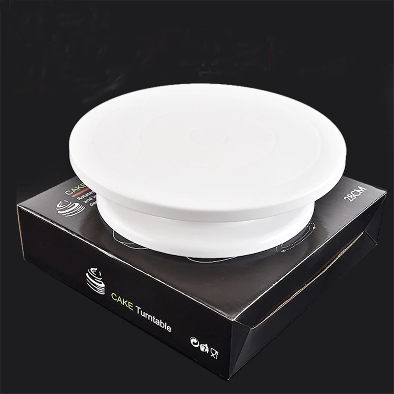 Plastic Cake Turntable Rotating Anti-skid Cake Decorating Turntable Cake Smoother Rotary Table Round Cake Stand Kitchen Baking T
Plastic Cake Turntable Rotating Anti-skid Cake Decorating Turntable Cake Smoother Rotary Table Round Cake Stand Kitchen Baking T
