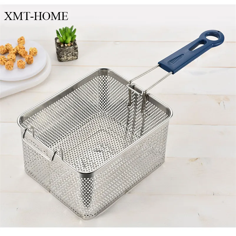XMT-HOME stainless steel colander magic mesh basket for deep fryer French fries dryer sieve 1pc
XMT-HOME stainless steel colander magic mesh basket for deep fryer French fries dryer sieve 1pc