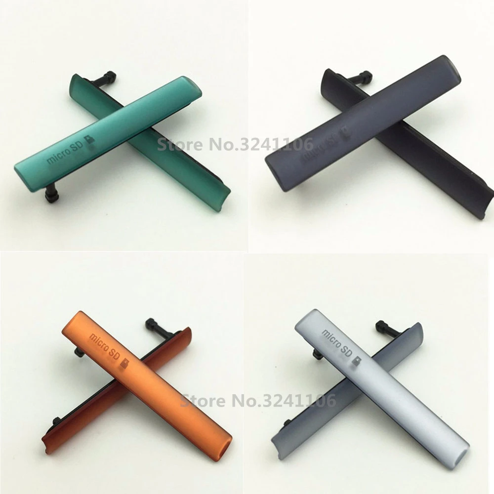 CXHKRR Z3 Compact SIM Card + Micro SD & USB Charging Slot Port Dust Plug Block sets Cover For Sony Xperia Z3 Compact mini
CXHKRR Z3 Compact SIM Card + Micro SD & USB Charging Slot Port Dust Plug Block sets Cover For Sony Xperia Z3 Compact mini