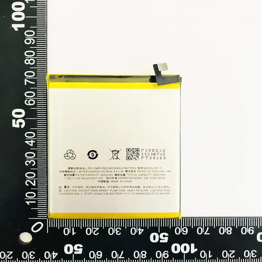 ForMEIZU M3S BT15 3000mAh Mobile Phone Li-ion Internal Rechargeable Battery with Repair tools and gift
ForMEIZU M3S BT15 3000mAh Mobile Phone Li-ion Internal Rechargeable Battery with Repair tools and gift