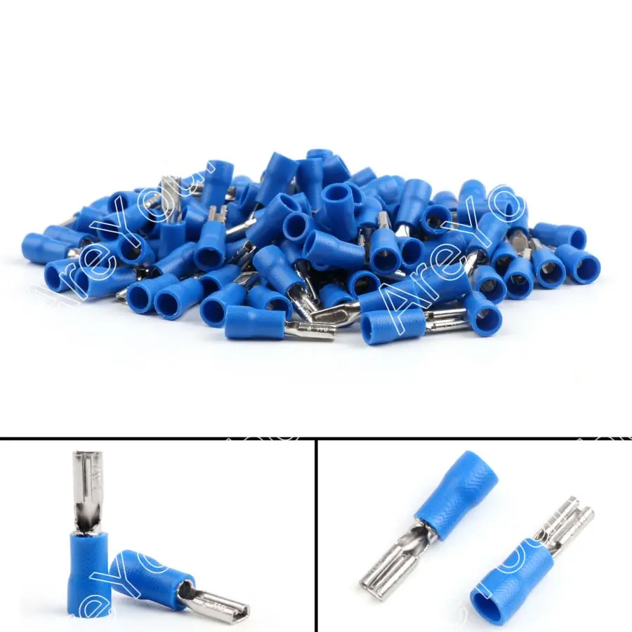 Areyourshop Crimp Terminal FDD2-110 Insulated Female Spade Connector Crimp Terminal Metal Plastic 1
Areyourshop Crimp Terminal FDD2-110 Insulated Female Spade Connector Crimp Terminal Metal Plastic 1